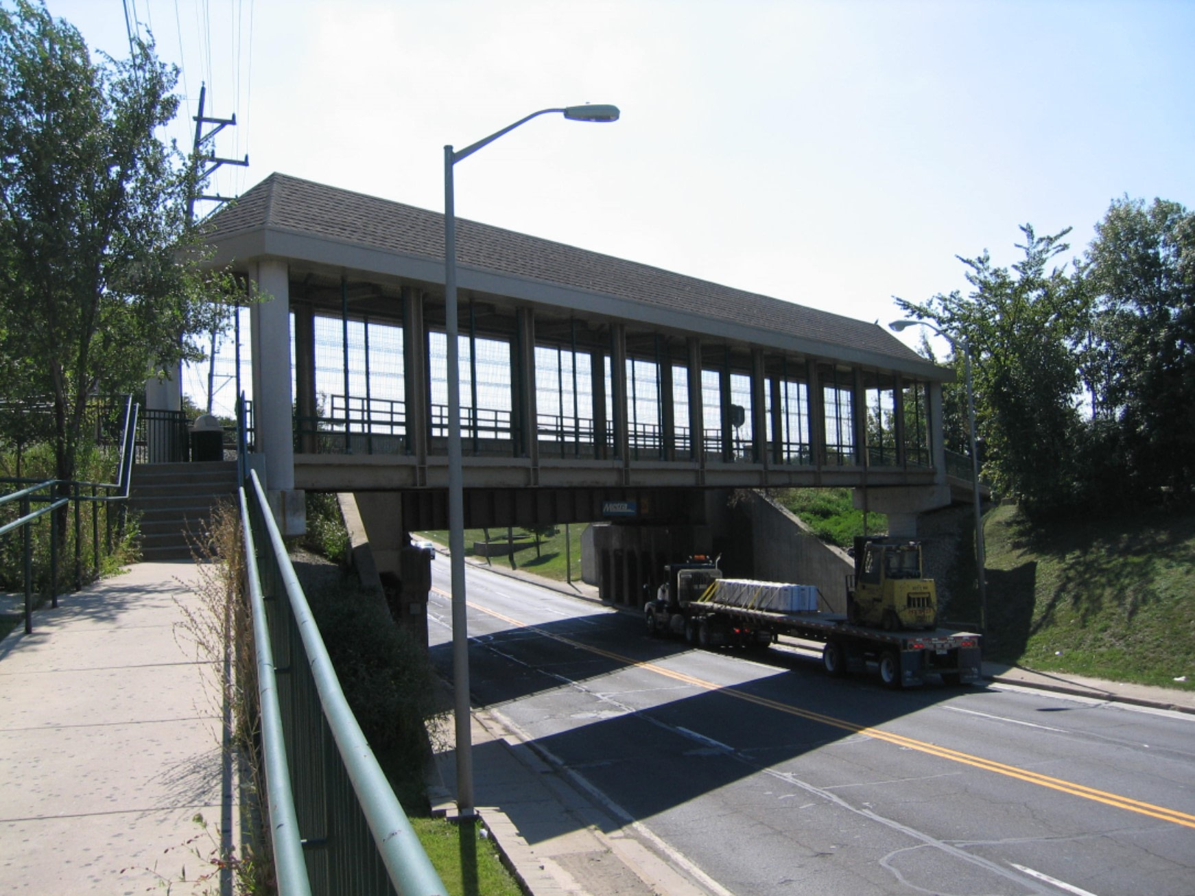 Oak Forest Pedestrian Bridge Overpass SPCINC